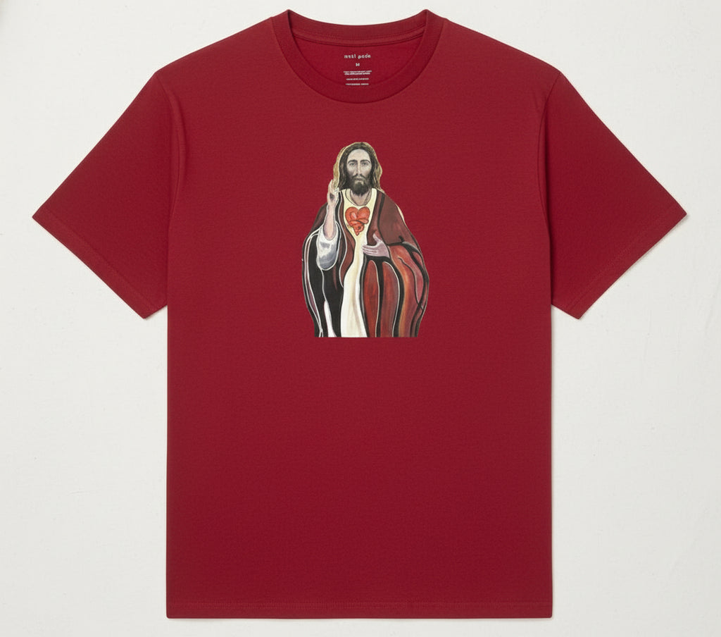 unisex, cotton t shirt, original Jesus artwork.
