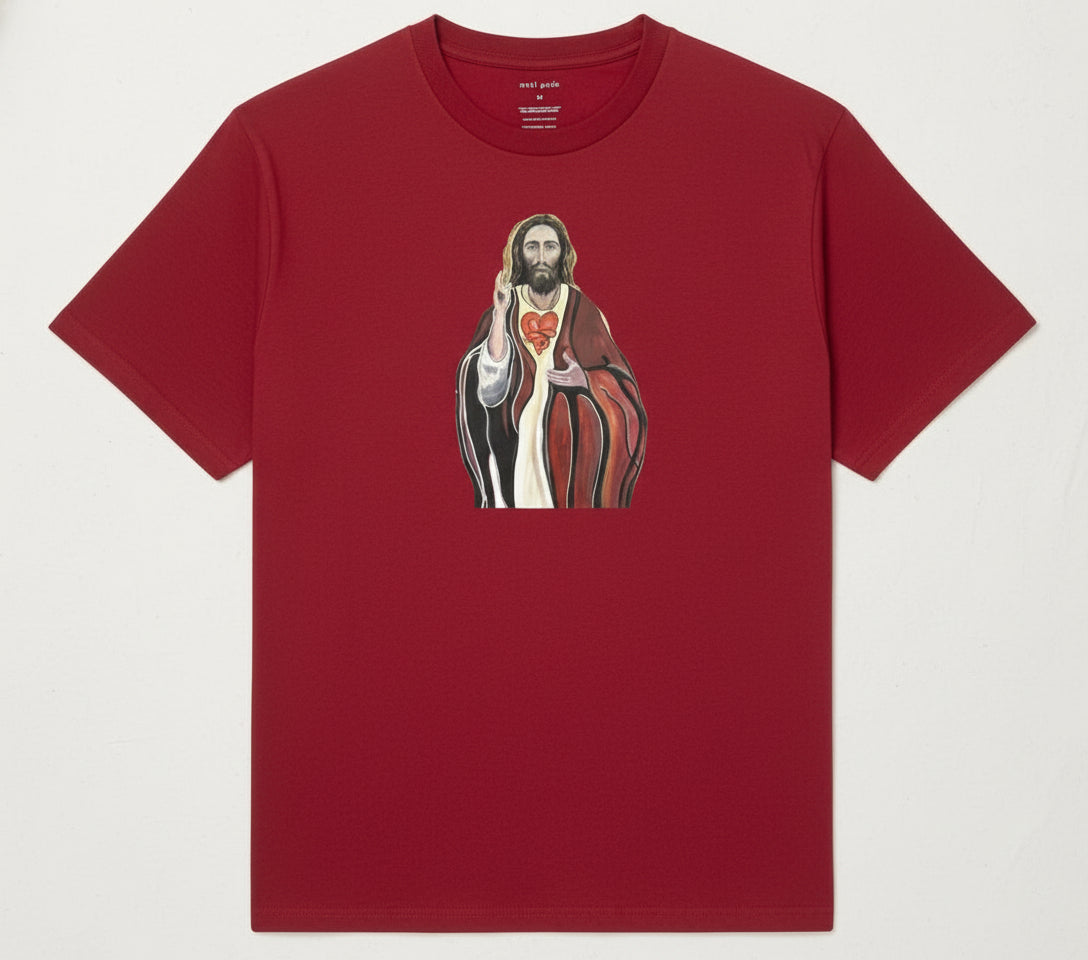 unisex, cotton t shirt, original Jesus artwork.