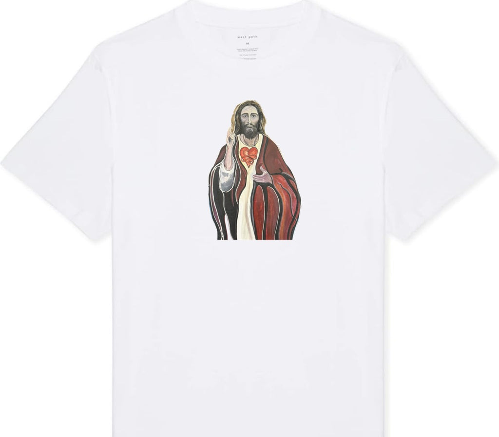 unisex, cotton t shirt, original Jesus artwork.